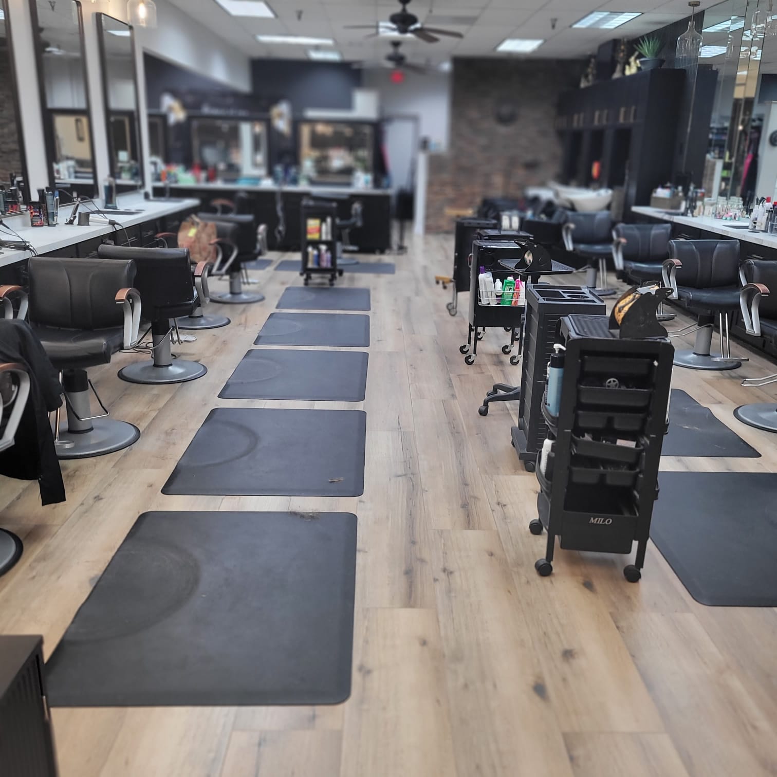 Illustrative salon cleaning image